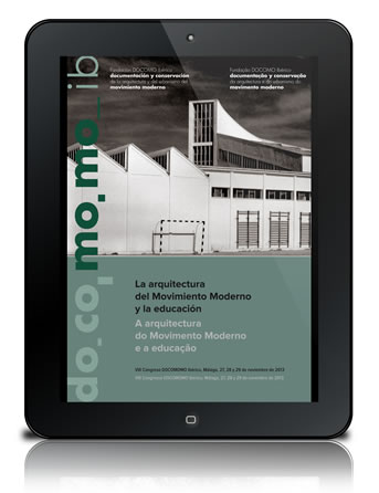 La arquitectura del Movimiento Moderno y la educación : Actas del VIII Congreso DOCOMOMO Ibérico