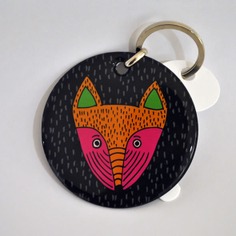 Llavero de resina infantil "Cabeza de lobo"