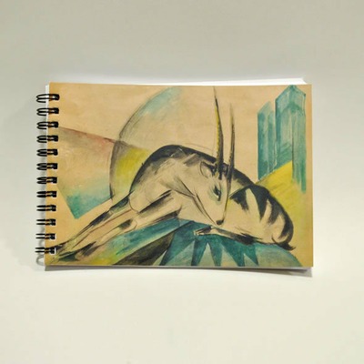 Libreta "Cervatillo" de Franz Marc