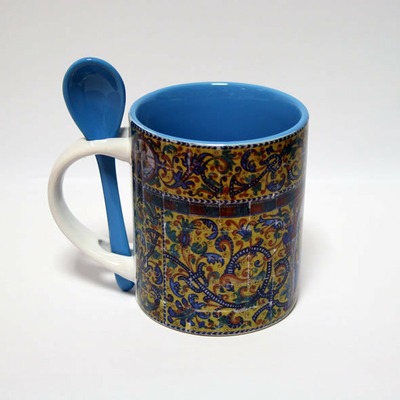 Taza Azulejos Museo de Bellas Artes de Sevilla | ROJA