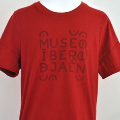 Camiseta de caballero logo Museo Íbero | S | ROJO