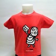 Camiseta infantil "Musa Talía" | 4 | Roja Portada de: Camiseta infantil "Musa Talía" | 4 | Roja