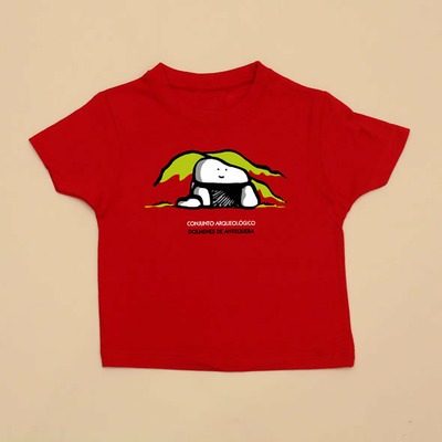 Camiseta Dolmen infantil | 10 | ROJA