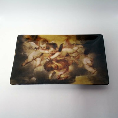 Bandeja Angelitos Museo de Bellas Artes de Sevilla