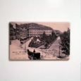 Portada de: Imán postal Aduana y Parque de Málaga (1903)