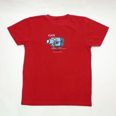 Camiseta click infantil | S | ROJO