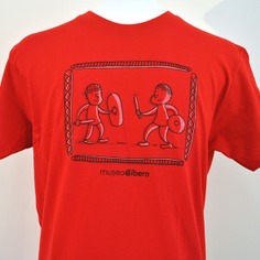 Camiseta infantil "Guerreros en lucha" | 12/14 | BLANCO