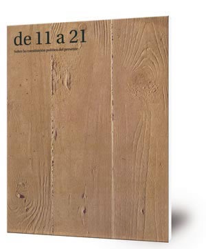 De 11 a 21, n. 1 : sobre la constitución política del presente