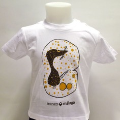 Camiseta infantil Pollito | 12 | Blanco