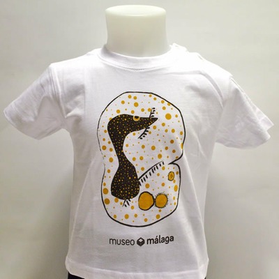 Camiseta infantil Pollito | 12 | Blanco
