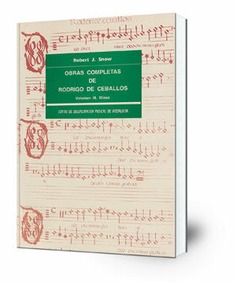 Obras completas de Rodrigo de Ceballos [Música impresa]. v. III. Misas