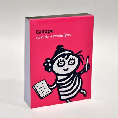 Libreta pequeña "Musa Calíope"