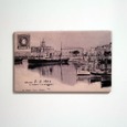 Portada de: Imán postal El Puerto y La Catedral de Málaga (1903)
