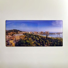 Imán vista panorámica Aduana y Puerto de Málaga