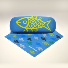 Estuche de gafas y gamuza peces Baelo Claudia