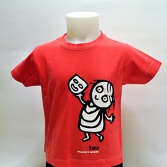 Camiseta infantil "Musa Talía" | 10 | Roja