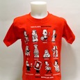 Camiseta infantil "Toda la Historia del Arte" | 10 | ROJO Portada de: Camiseta infantil "Toda la Historia del Arte" | 10 | ROJO