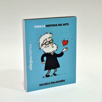 Libreta personajes "Toda la historia del arte" | Malagueña/Reali