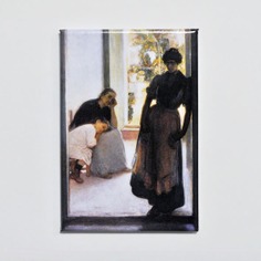 Imán "Mal de amores" de Julio Romero de Torres