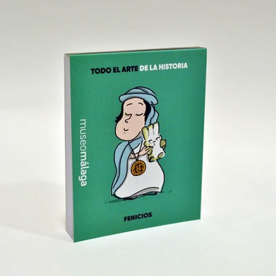 Libreta personajes "Toda la historia del arte" | Fenicio/Griego