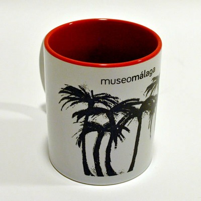 Taza palmeras de la Aduana de Málaga | ROJA