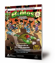 Biblos : superhéroe de biblioteca : la maldición de los libros perdidos [rústica] [2ª edición]