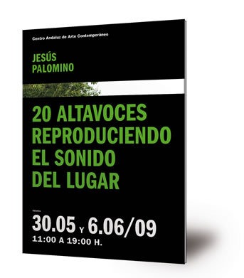 20 altavoces reproduciendo el sonido del lugar